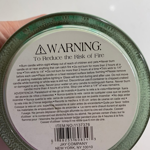 NWT I Believe in Happy 3 wick HUGE candle by Jay Company - Picture 5 of 5